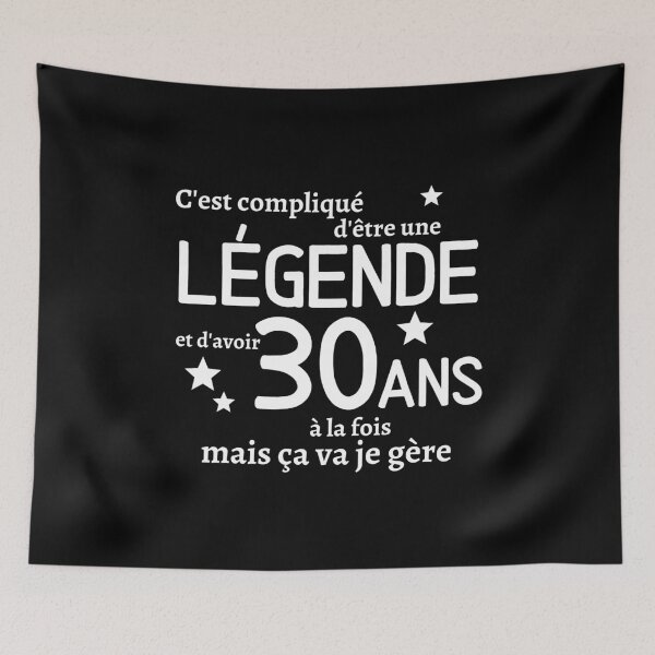 Item preview, To be a legend and to be 30 years old gift of humor designed and sold by TeeJfm.