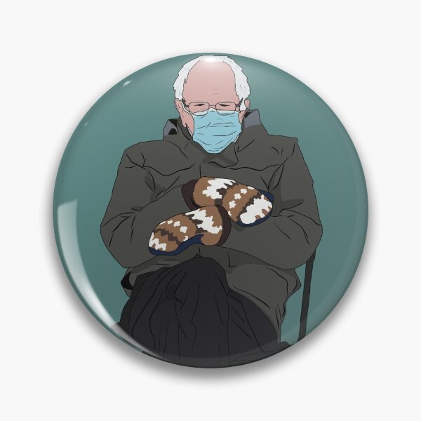 Item preview, Bernie Sanders Mittens Inauguration Meme  designed and sold by Hevding.