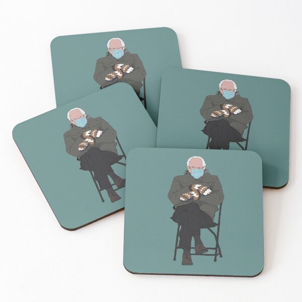 Item preview, Bernie Sanders Mittens Inauguration Meme  designed and sold by Hevding.