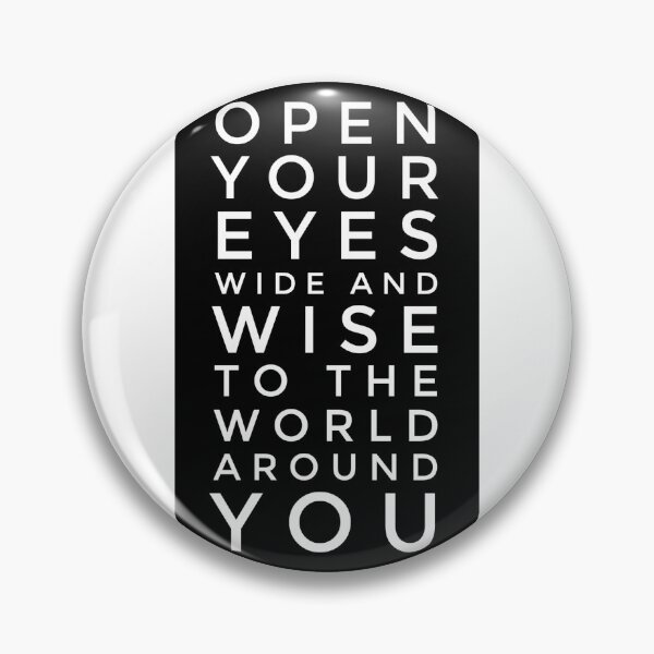 Item preview, Open Your Eyes Wide & Wise designed and sold by thedailymomfeed.