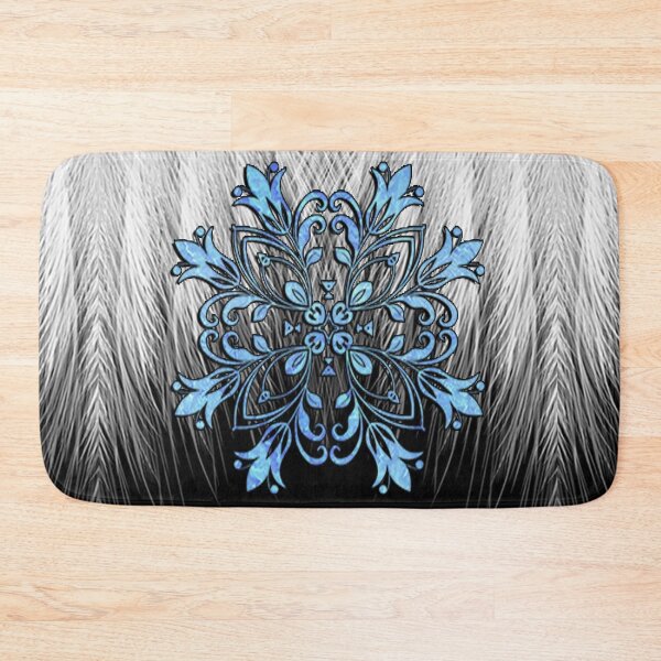 Item preview, Mandala Blue, Black, White & Grey: Inspirational Mandalas  designed and sold by Cute & Sassy Custom Gifting Boutiques.