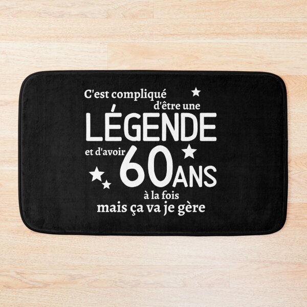 Item preview, To be a legend and to be 60 years old gift of humor designed and sold by TeeJfm.