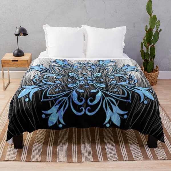Item preview, Mandala Blue, Black, White & Grey: Inspirational Mandalas designed and sold by Cute & Sassy Custom Gifting Boutiques.