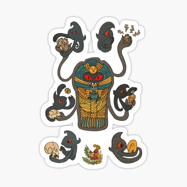 Cofagrigus & Yamask Sticker