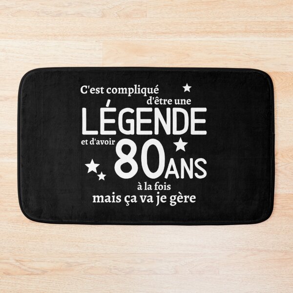 Item preview, Being a legend and being 80 as a gift of humor designed and sold by TeeJfm.