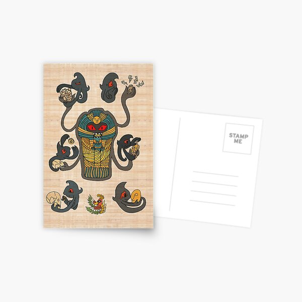 Cofagrigus & Yamask Postcard