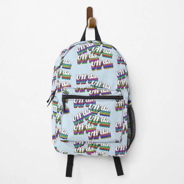 Item preview, UFF DA \\ Dude That Sucks Retro Rainbow Font designed and sold by acquiesce13.