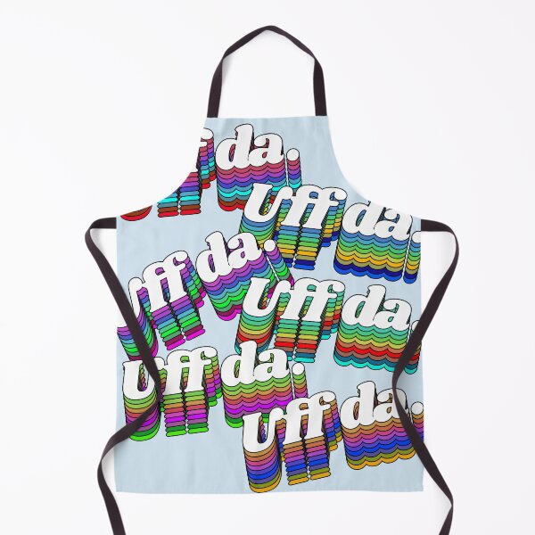 Item preview, UFF DA \\ Dude That Sucks Retro Rainbow Font designed and sold by acquiesce13.