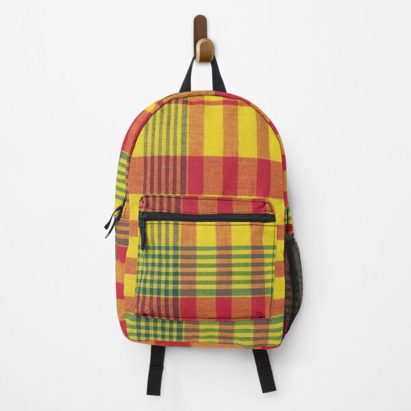 Item preview, Madras yellow orange red designed and sold by UrbanLuvColor.