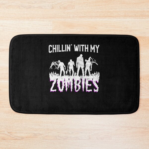Item preview, Chillin with my zombies - Funny Zombie Halloween designed and sold by majuga.