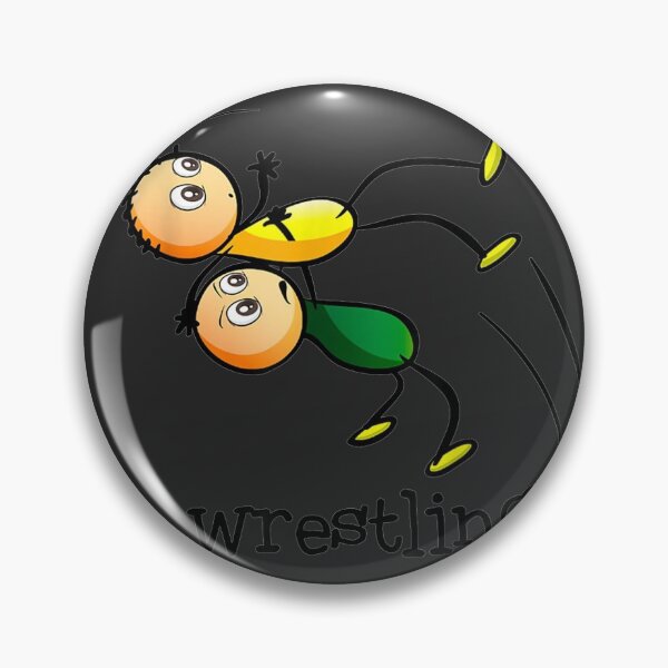 Item preview, Wrestling Stickman Kick Boxing Sports Team Club Judo Karate designed and sold by MaryWhi43.