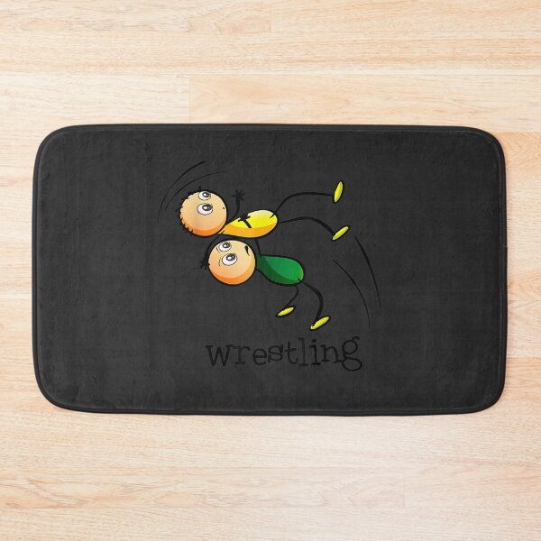 Item preview, Wrestling Stickman Kick Boxing Sports Team Club Judo Karate designed and sold by MaryWhi43.