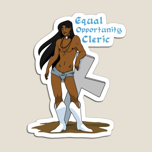 Equal Opportunity Cleric - Text Magnet