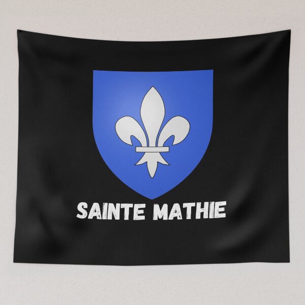Item preview, Saint Mary Sainte Mathie coat of arms flag designed and sold by Original1977.