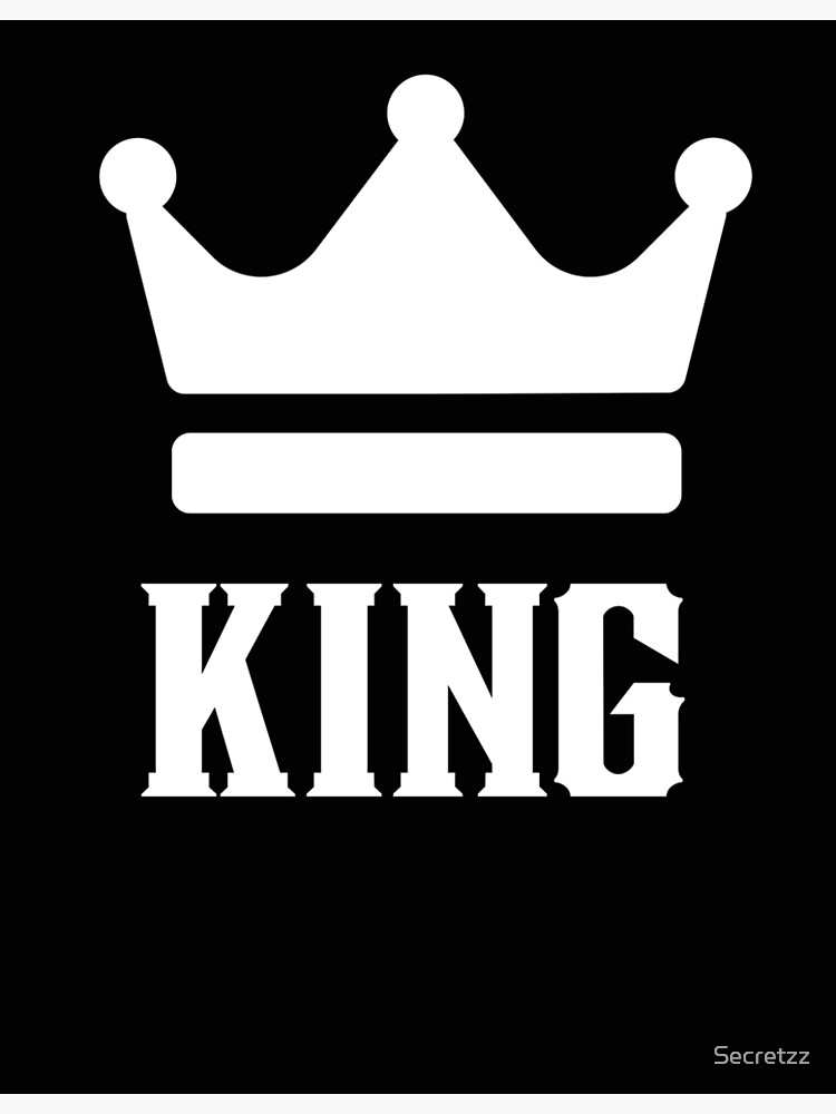 "Vintage King" Poster by Secretzz Redbubble