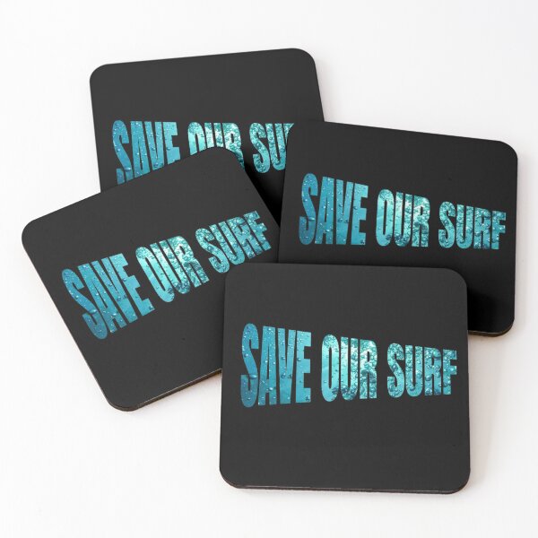 Item preview, Save Our Surf - Ocean Art designed and sold by Brat-Cat-Shirts.