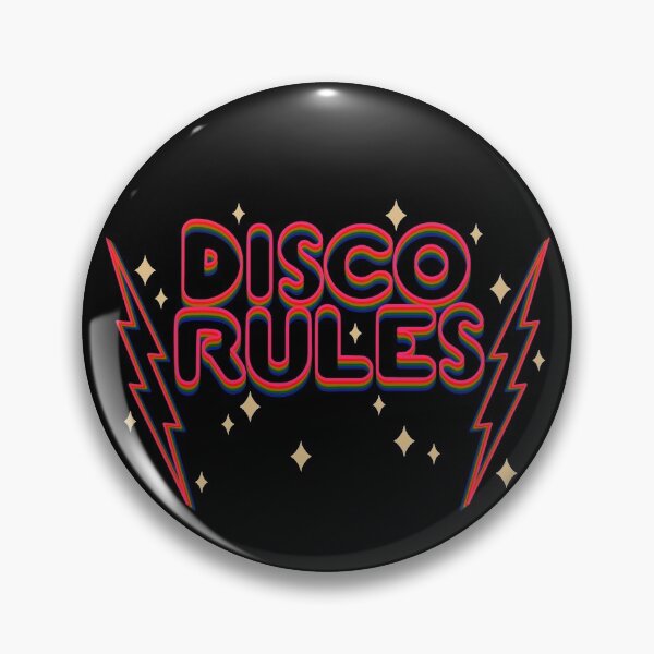 Item preview, Disco rules designed and sold by Audrey Herbertson.