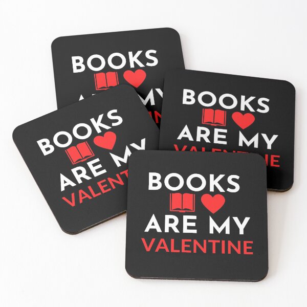 Item preview, Books Are My Valentine designed and sold by HobbyRoost.