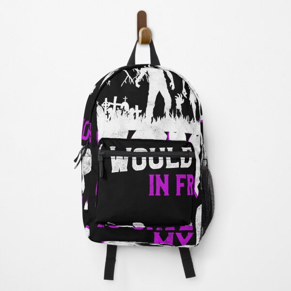 Item preview, I Would Push You In Front Of Zombies To Save My Cat designed and sold by majuga.