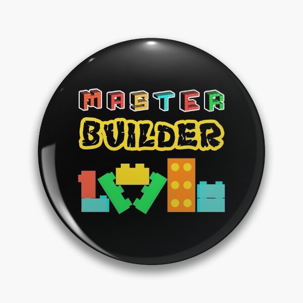 Item preview, Master Builder Building Bricks Blocks Pieces Shape Kids Toys Play Children Toy Build Construction Educational Toy designed and sold by shirti.