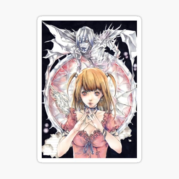 Death Note Misa Stickers Redbubble