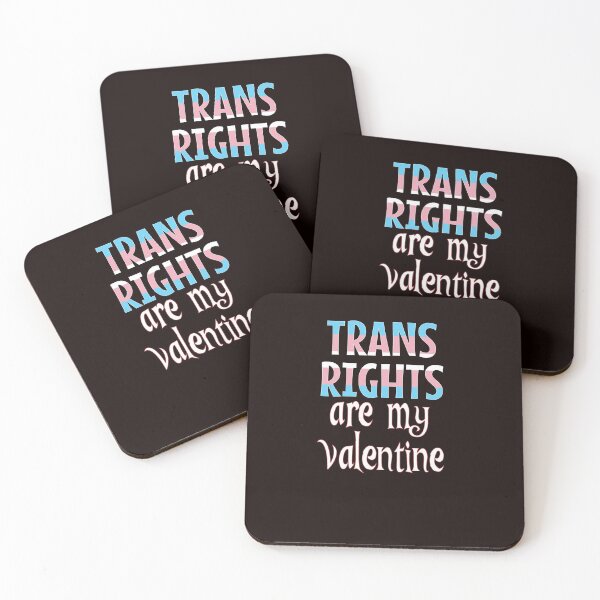 Item preview, Trans Rights are my Valentine designed and sold by Timeforplay.