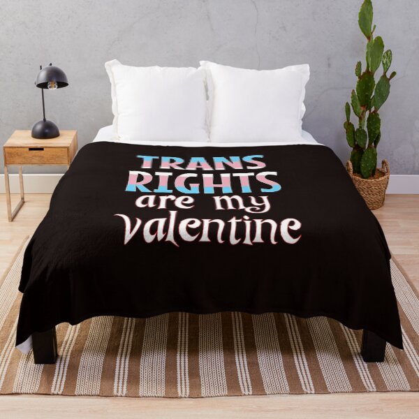 Item preview, Trans Rights are my Valentine designed and sold by Timeforplay.