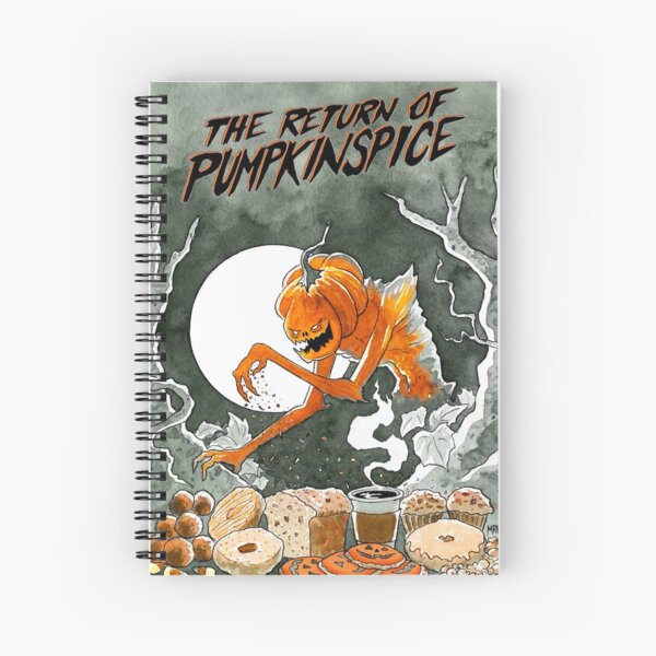 The Return of Pumpkinspice Spiral Notebook