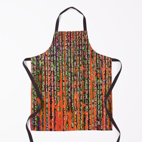 Item preview, Abstract futuristic numbers and letters matrix design designed and sold by Motivationftp.