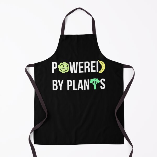 Item preview, Powered by Plants - Vegetarian - Vegan - Funny Veggie Lover designed and sold by AnyKitty.