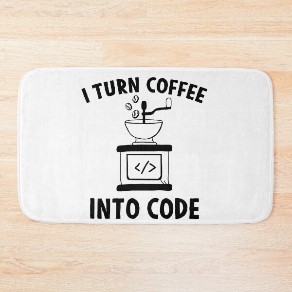 Item preview, I'm turning coffee into code designed and sold by Mesyo.