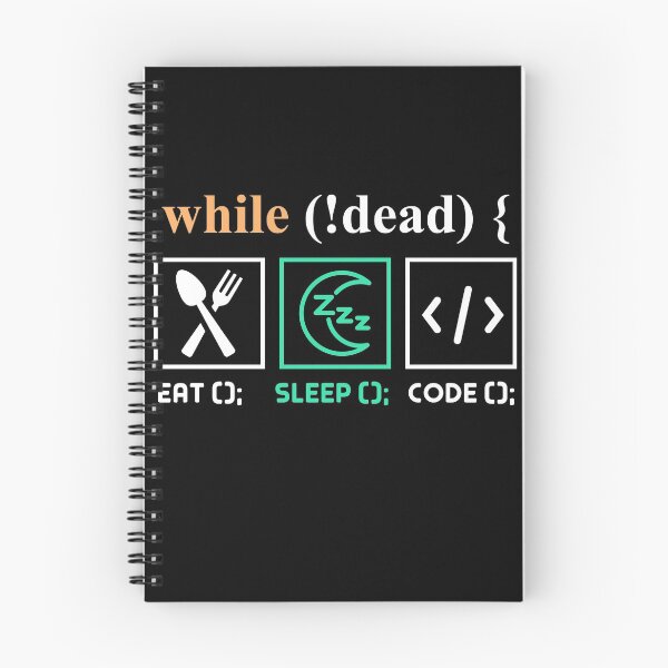Artikelvorschau, Während (! Dead) Eat Sleep Code entworfen und verkauft von Mesyo.