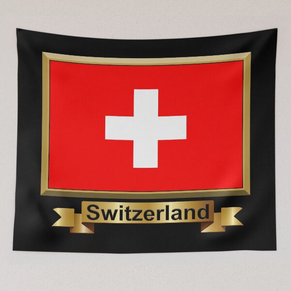 Item preview, Swiss Civil Flag Gifts, Masks, Stickers & Products (N) designed and sold by mpodger.