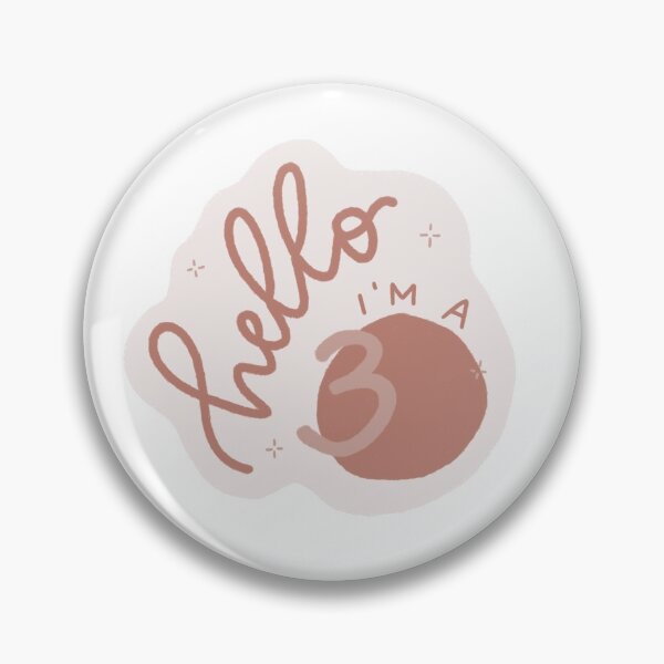 Item preview, Hola soy un 3 designed and sold by meglilliana.