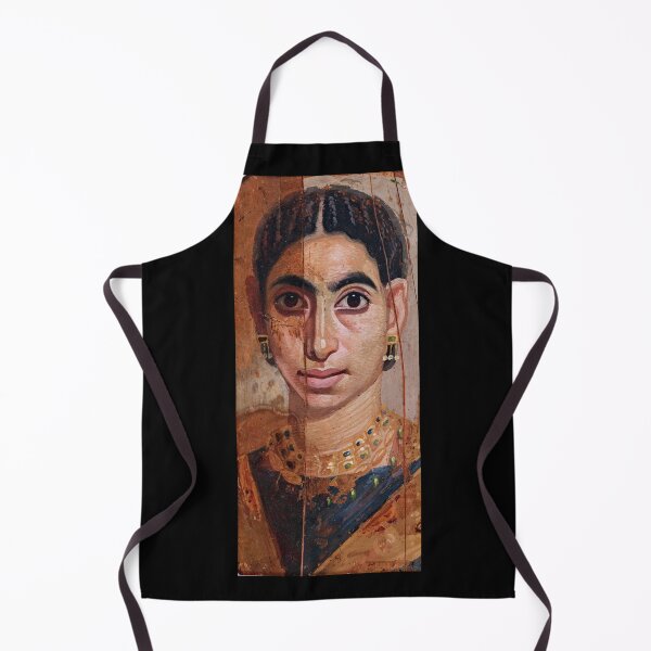 Item preview, Fayum mummy portrait ancient Egypt woman designed and sold by The-Roman-Lady.