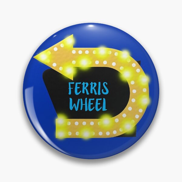 Item preview, ferris wheel sign designed and sold by project-gallery.