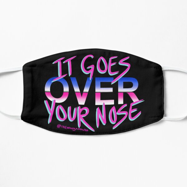 1980s It Goes Over Your Nose Mask Mask