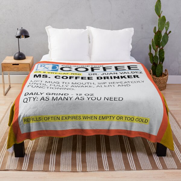 Item preview, Prescription for Ms. Coffee Drinker  designed and sold by Warrior Veteran Clothing.