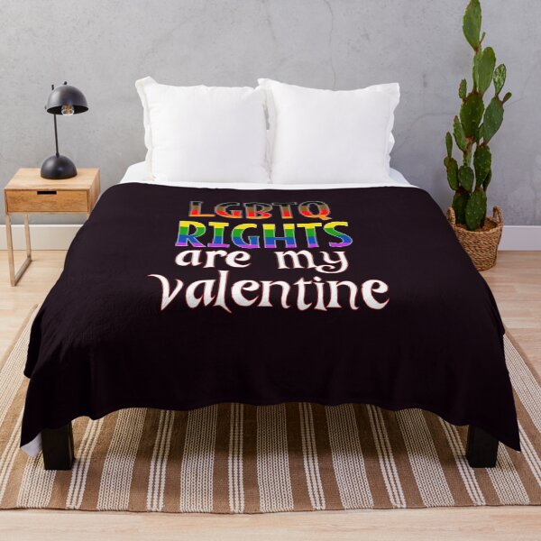 Item preview, LGBTQ Rights are my Valentine designed and sold by Timeforplay.