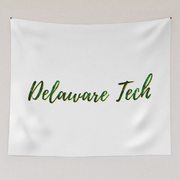 Item preview, Glitter Delaware Tech (1) designed and sold by ConceptualClub.