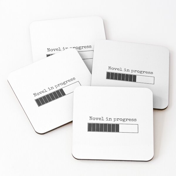 Item preview, Novel in Progress - Loading Bar designed and sold by UrbaneLibra.