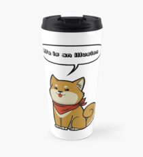 Existential Shiba Inu Travel Mug