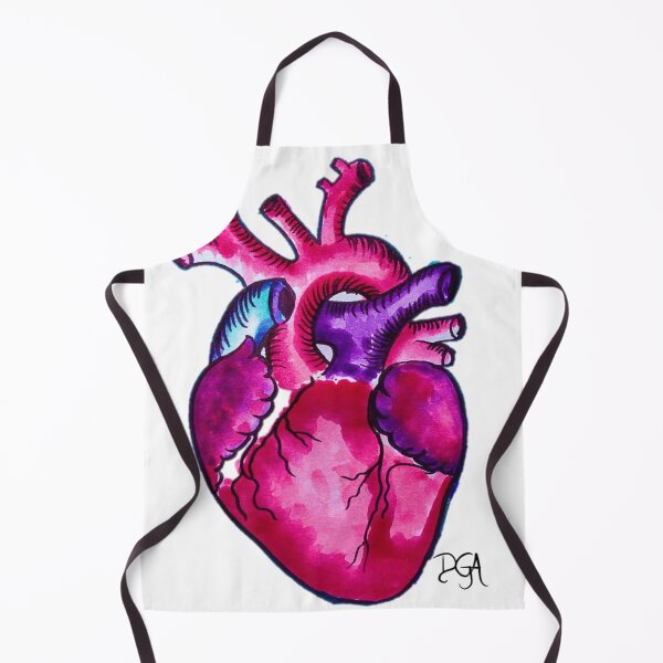 Item preview, pink and purple heart designed and sold by DanielaGaleanoA.