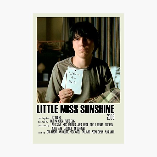 Little Miss Sunshine Alternative Poster Art Movie Large (4) Photographic Print