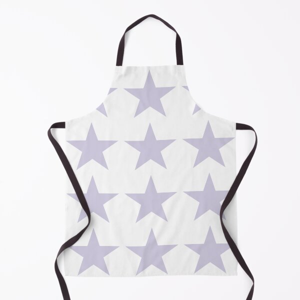 Item preview, Large LILAC and WHITE STARS designed and sold by RachelMacht.