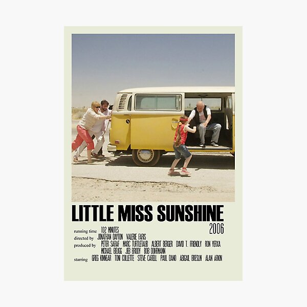 Little Miss Sunshine Alternative Poster Art Movie Large (3) Photographic Print