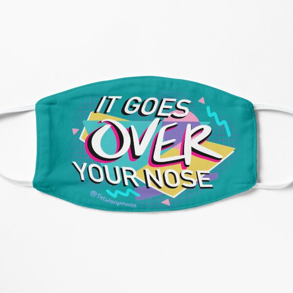 1990s It Goes Over Your Nose Mask Mask