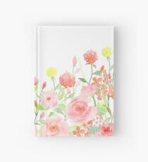 Watercolor Roses Hardcover Journal
