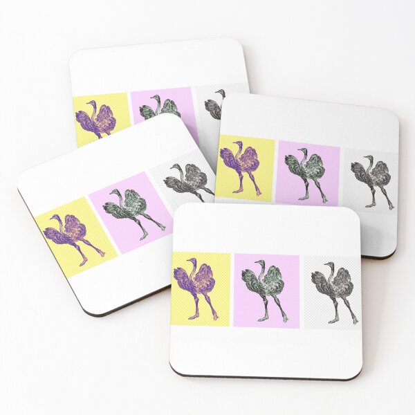 Item preview, Fancy Ostriches designed and sold by magnetarball.
