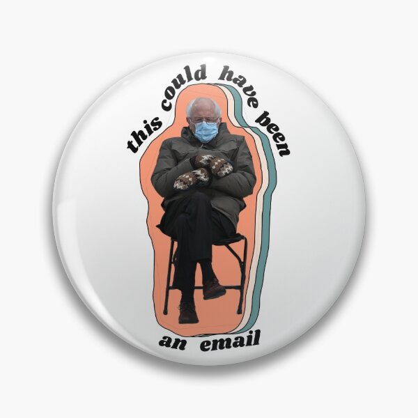 Item preview, Bernie Sanders Inauguration Mittens Email Meme designed and sold by jennytoll123.